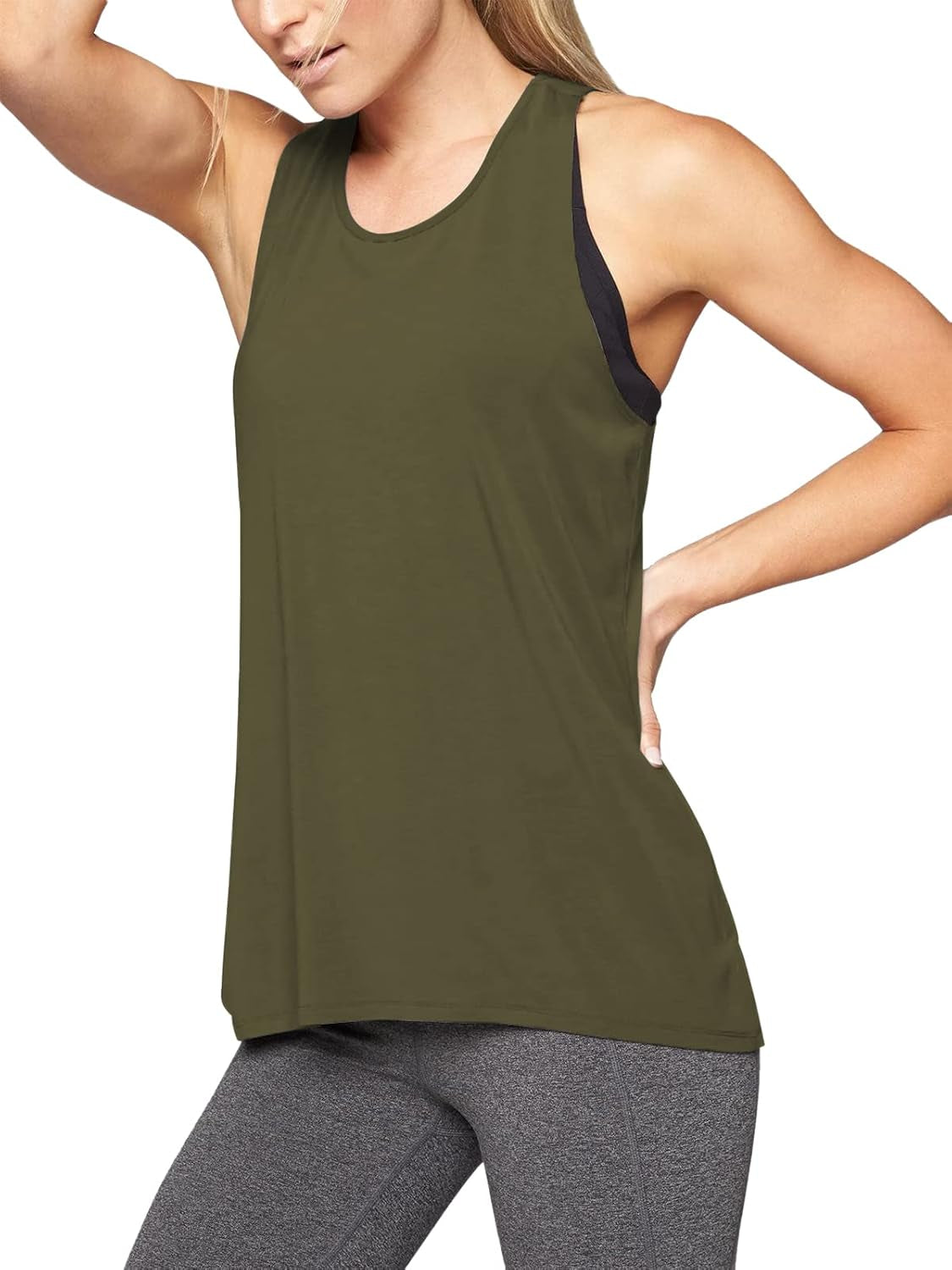 Workout Tops for Women Yoga Athletic Shirts Tank Tops Gym Summer Workout Clothes