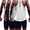 Men'S Workout Running Tank Top Sleeveless Gym Athletic Shirts