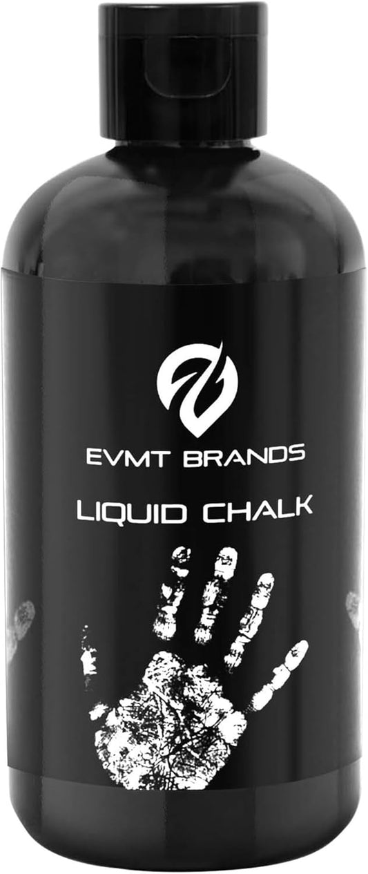 Liquid Chalk, Mess-Free Gym Chalk for Weightlifting, Gymnastics, Rock Climbing, Dancing. Sweat-Resistant and Long Lasting for Stronger Grip. Package May Vary.