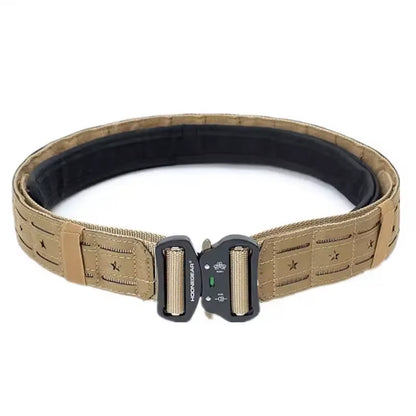 2 Inch Tactical Belt Quick Release Metal Buckle MOLLE Laser Mens Belts Camo