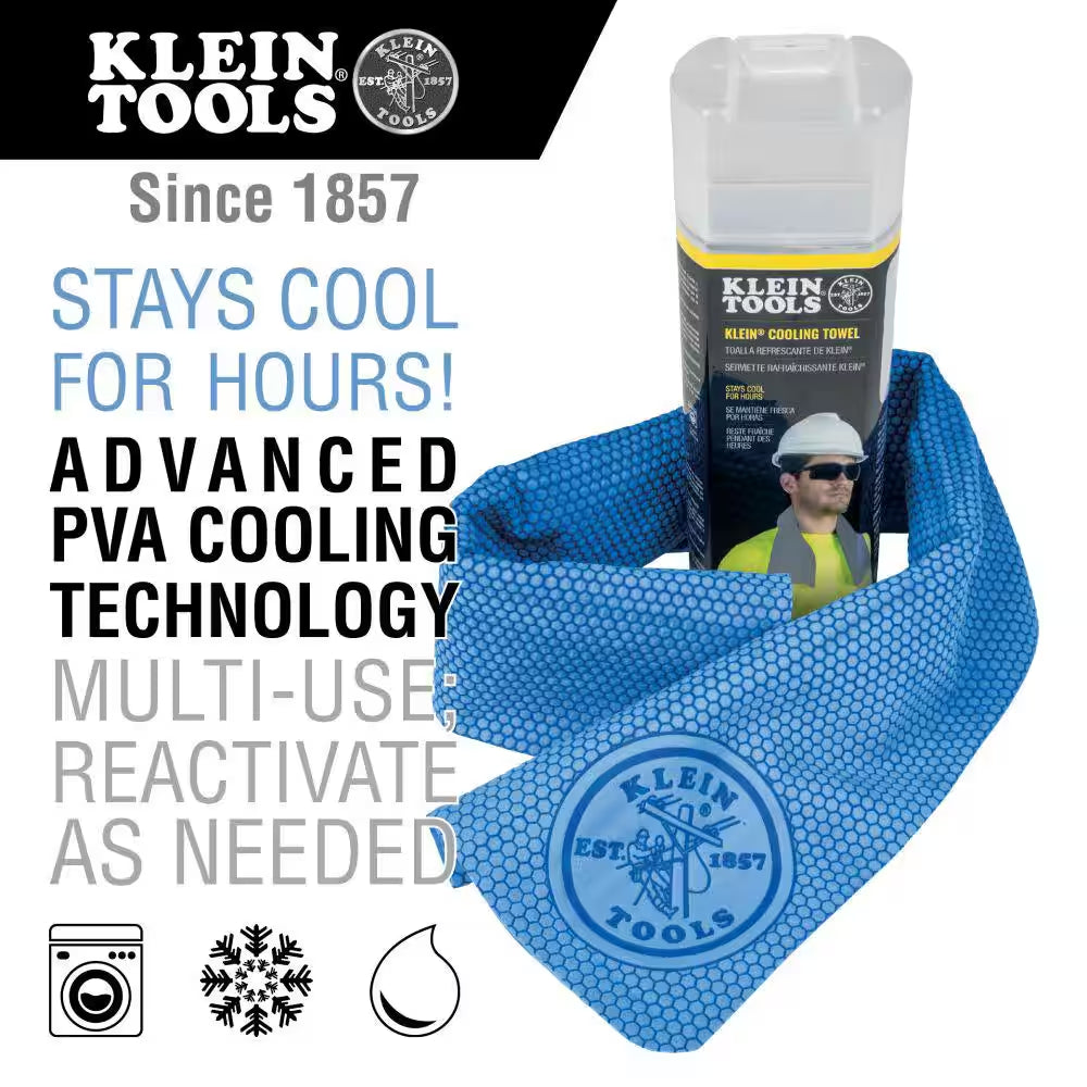 Klein Blue Cooling Towel