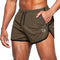 Men'S Running Shorts 3 Inch Quick Dry Gym Athletic Jogging Shorts with Zipper Pockets