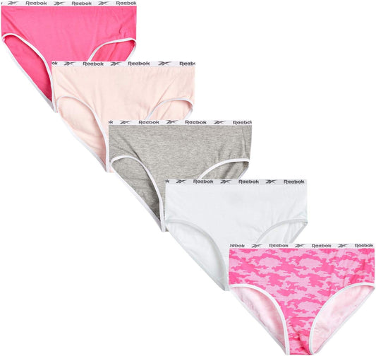 Girls' Underwear - Casual Stretch Hipster Briefs (5 Pack)